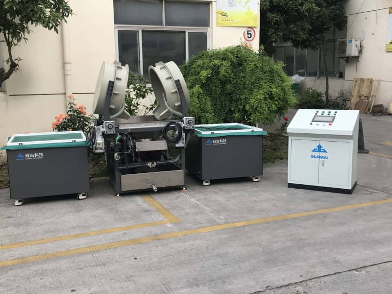 翻轉(zhuǎn)式磁力拋光機(jī) 翻轉(zhuǎn)式磁力拋光機(jī)